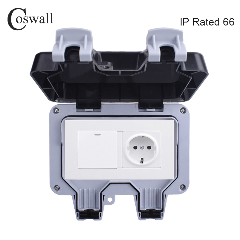 Outdoor Lighting Wall Mount - Coswall IP66 Wetterfeste Wasserdichte Outdoor Wand