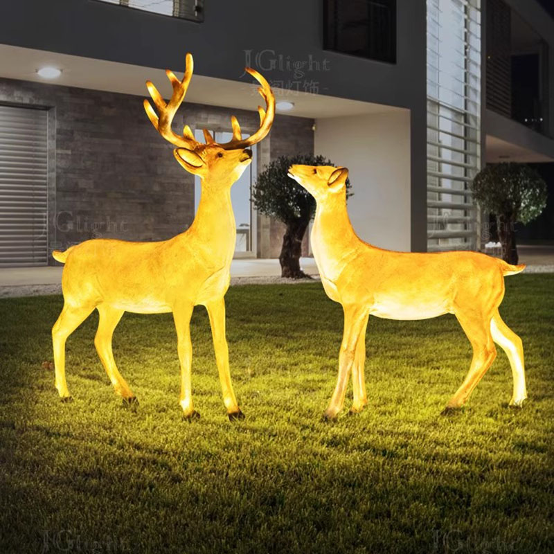 Outdoor Lighting Yard Decoration - Straßentiere Beleuchtung Landschaftsbau Trendige Statue Hof