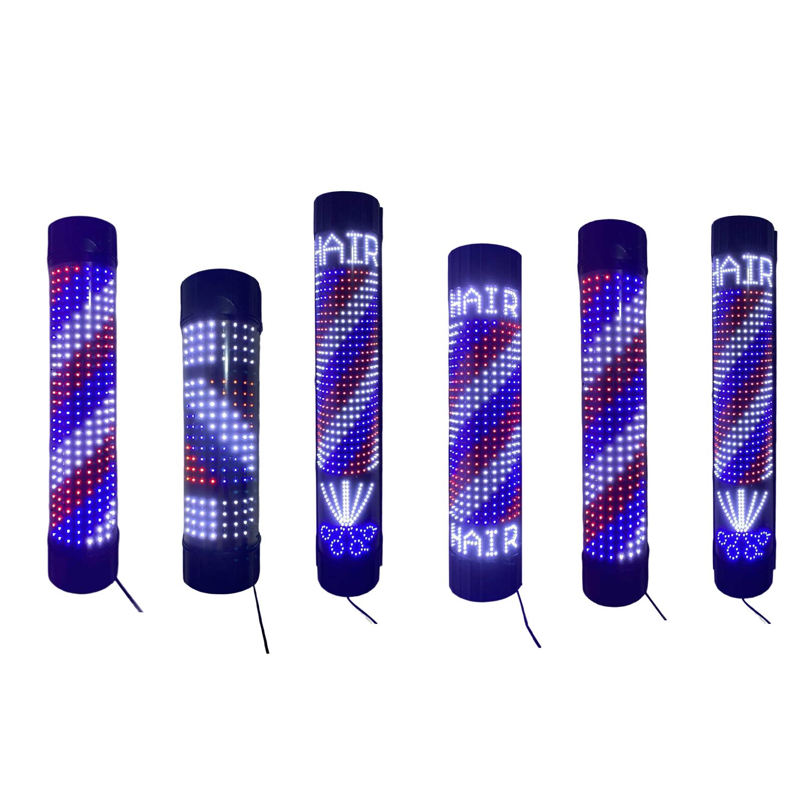 Outdoor Lighting Wall Mount - Barber Pole LED-Licht, drehbare Wandbeleuchtung, wasserdichtes