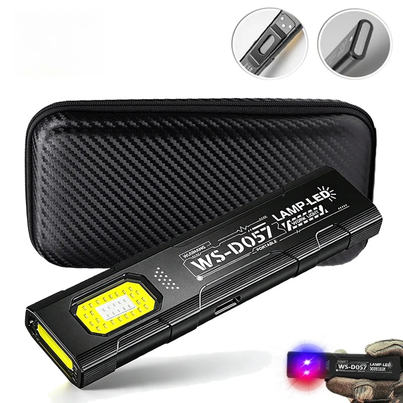 Outdoor Lighting Panel - LED-Schlüsselanhänger-Taschenlampe USB-C Wiederaufladbare Tragbare Fackel mit