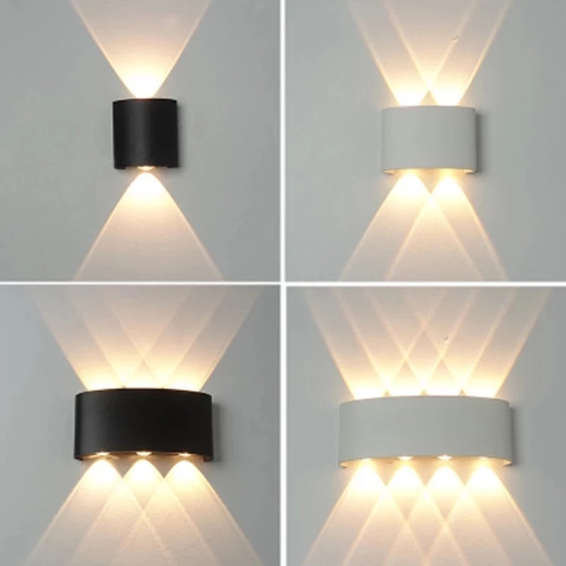 Outdoor Lighting Wall Mount - 2W 4W 6W 8W 10W 12W