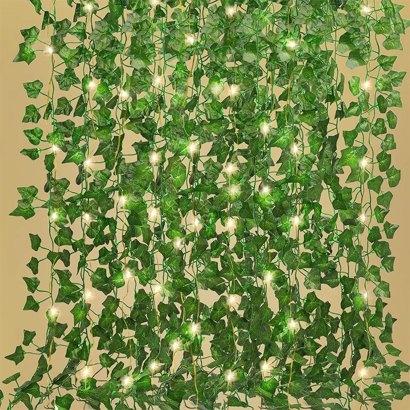Outdoor Lighting Tree - Grüner Efeu 210cm LED Lichterkette Blatt