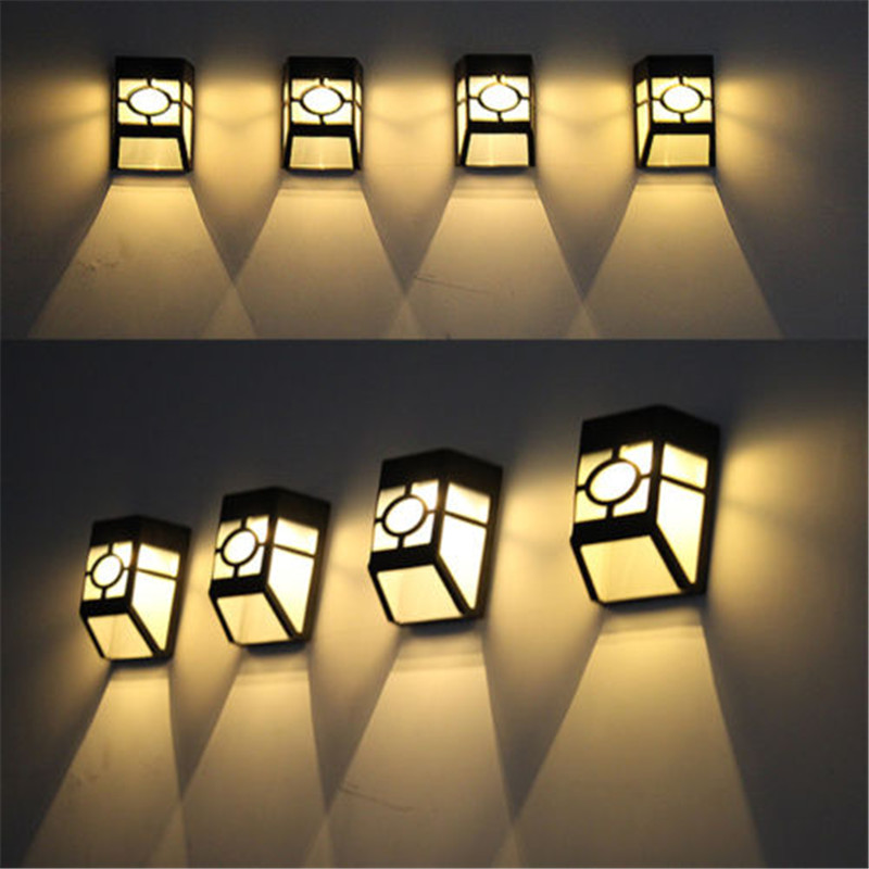 Outdoor Lighting Wall Mount - Solar Powered Wand Halterung LED Licht