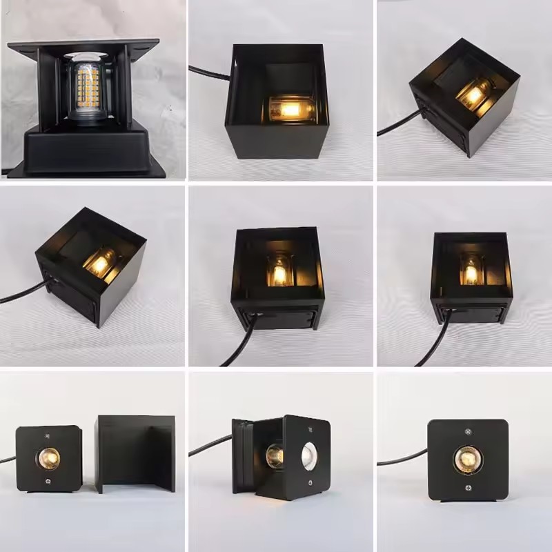 Outdoor Lighting Glass Replacement - Moderne LED-Wandleuchte, wasserdicht, IP65, Aluminium, LED-Wandleuchte