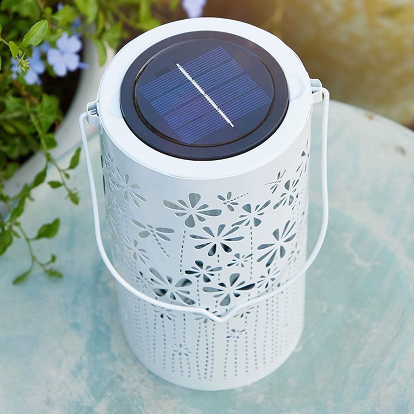Outdoor Lighting Yard Decoration - Solar-Hängelaterne, wasserdichte Blumenlampen, Dekorationen, Solarleuchten für