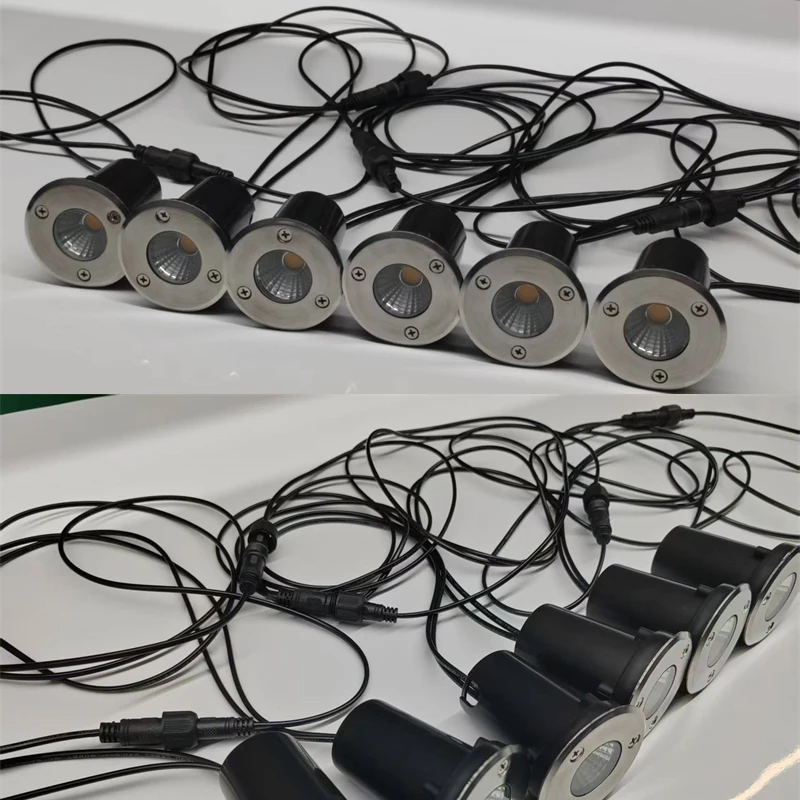 Outdoor Lighting Underground Wiring - Die 2-Meter-wasserdichte Kabelführung ist verbunden. IP67