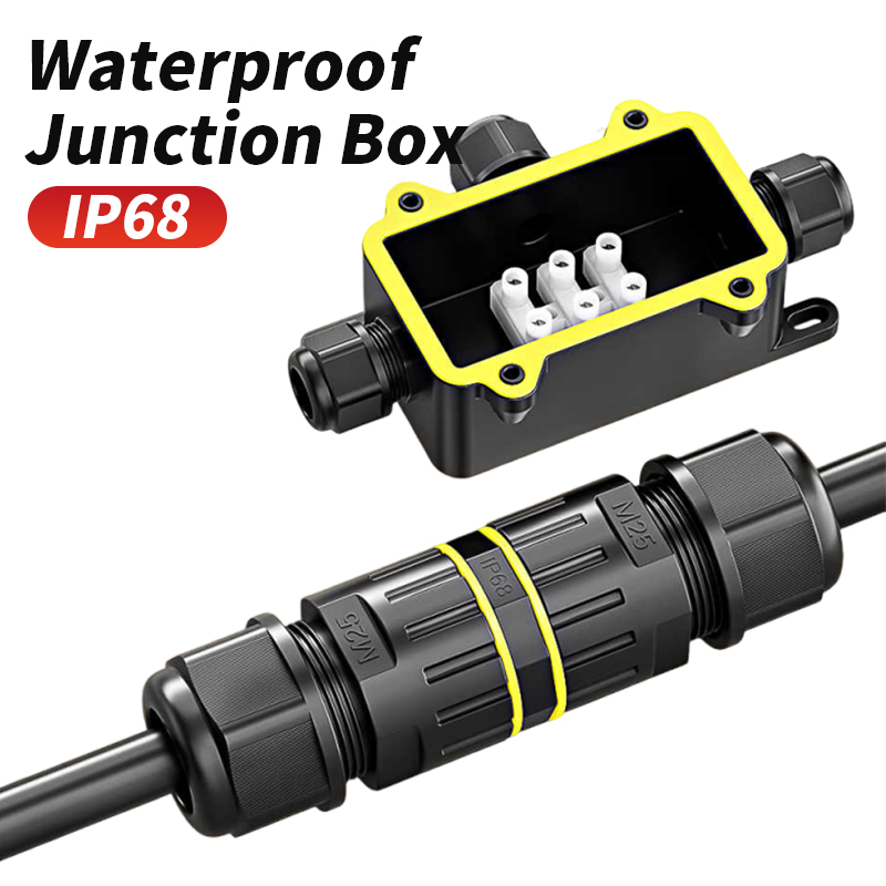 Outdoor Lighting Underground Wiring - 32A 250A Außenkabelanschlüsse IP68 Wasserdichter Schnellschraubstecker
