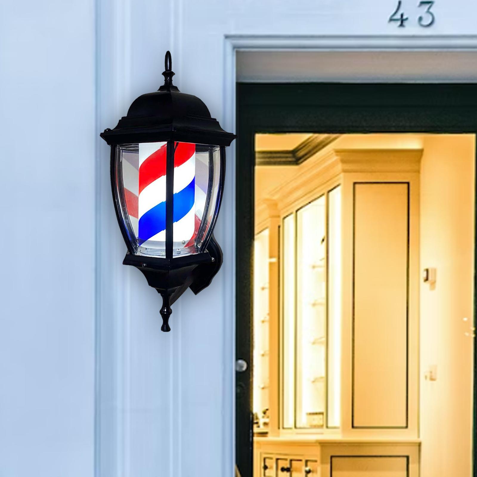 Outdoor Lighting Wall Mount - Barber Pole Light Rotierende Beleuchtung für