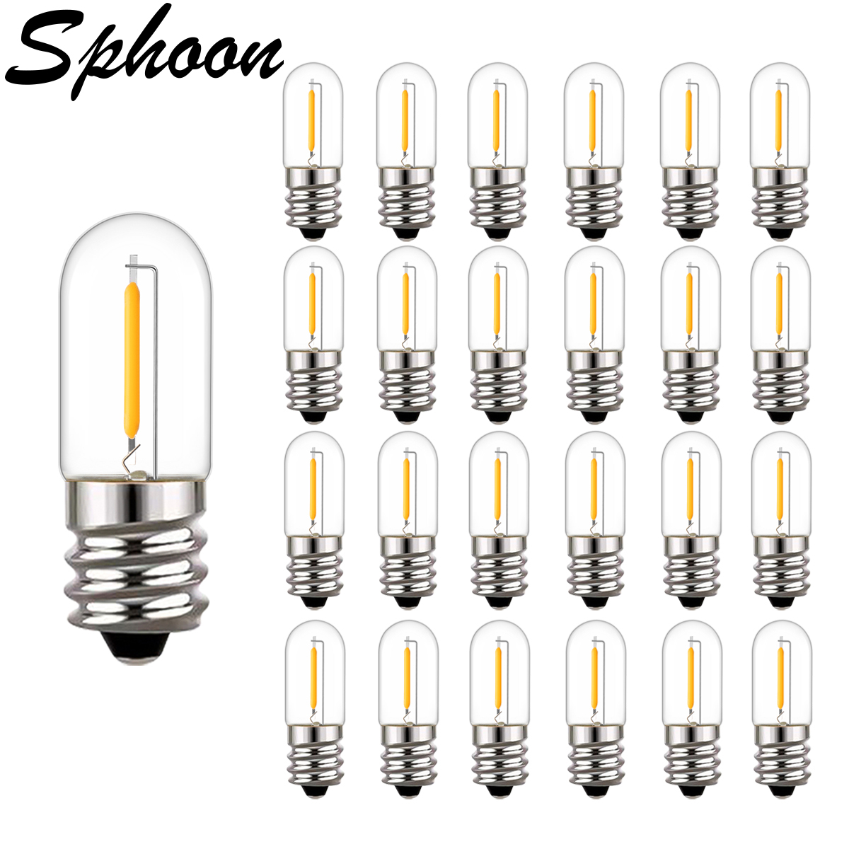 Outdoor Lighting Glass Replacement - 25 Stück LED T16 0,6 W