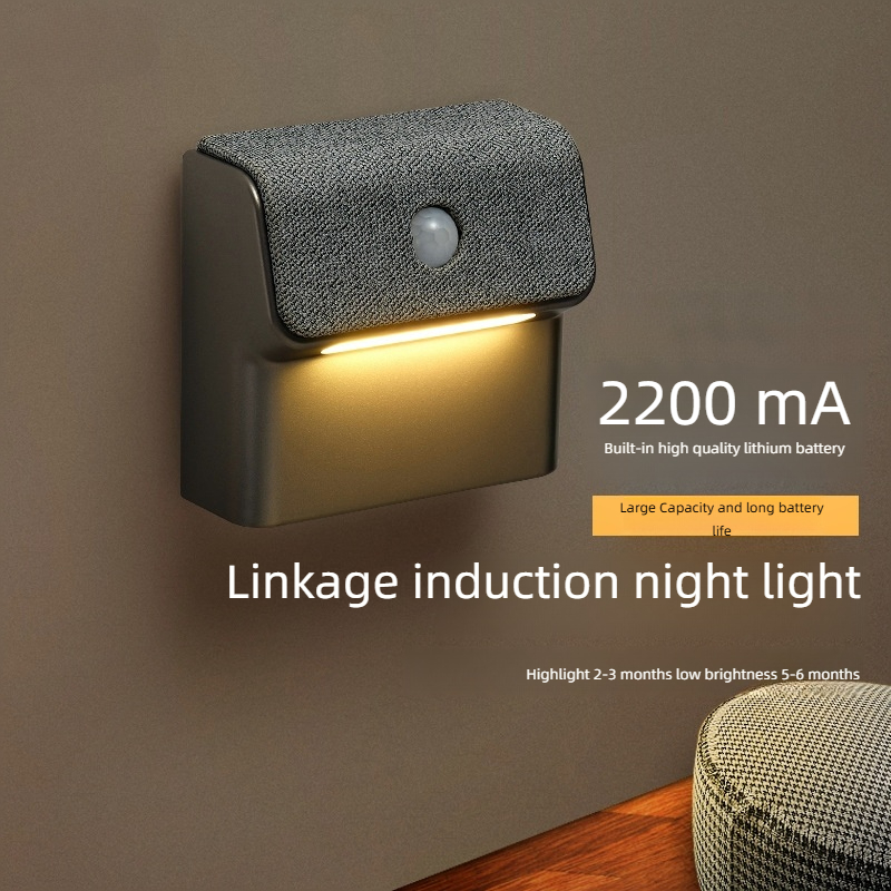 Outdoor Lighting Wall Mount - Intelligente Bewegungssensor-Wandleuchte - 2200mAh USB-C Schnellaufladung,