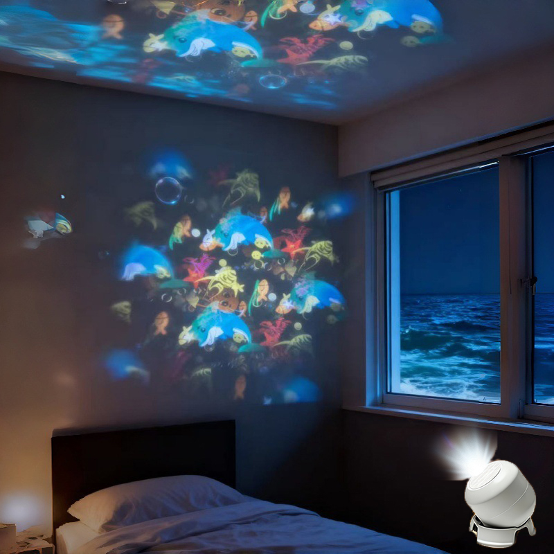 Outdoor Lighting For Christmas - Dynamischer Projektor mit Rotierendem Weihnachts- und