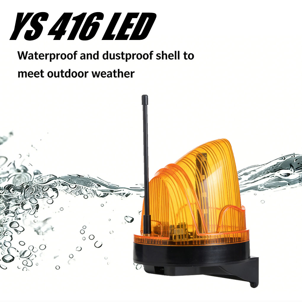 Outdoor Lighting Wall Mount - Universelle 12V/220V LED-Blitzwarnleuchte für den Außenbereich,