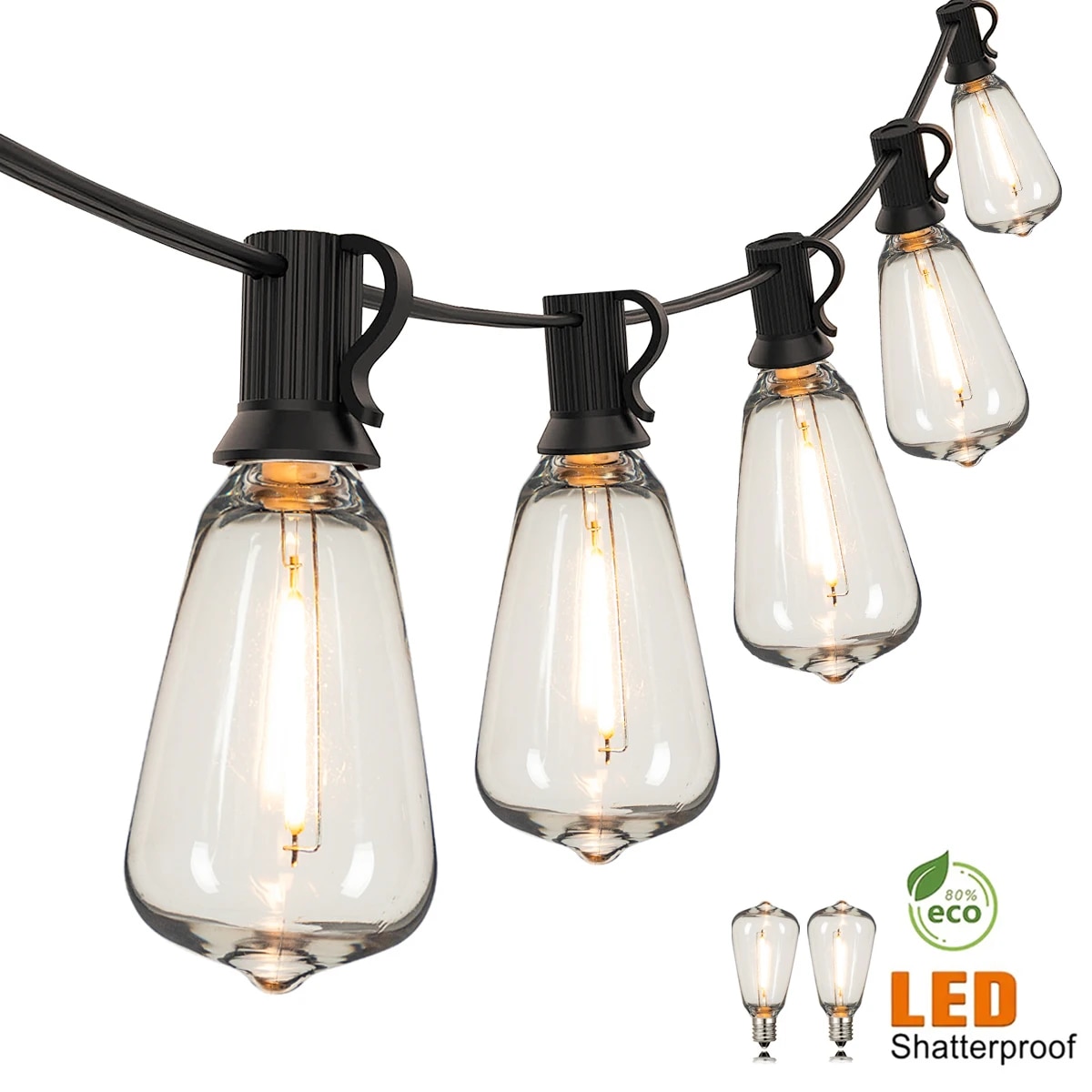 Outdoor Lighting Connectors - 110V US-Stecker ST38 Lichterkette für Außenbereich,