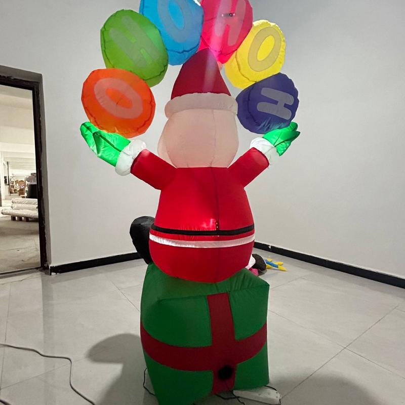 Aufblasbares Weihnachtsmann-De – Outdoor Lighting For Christmas Bewertung und Preis