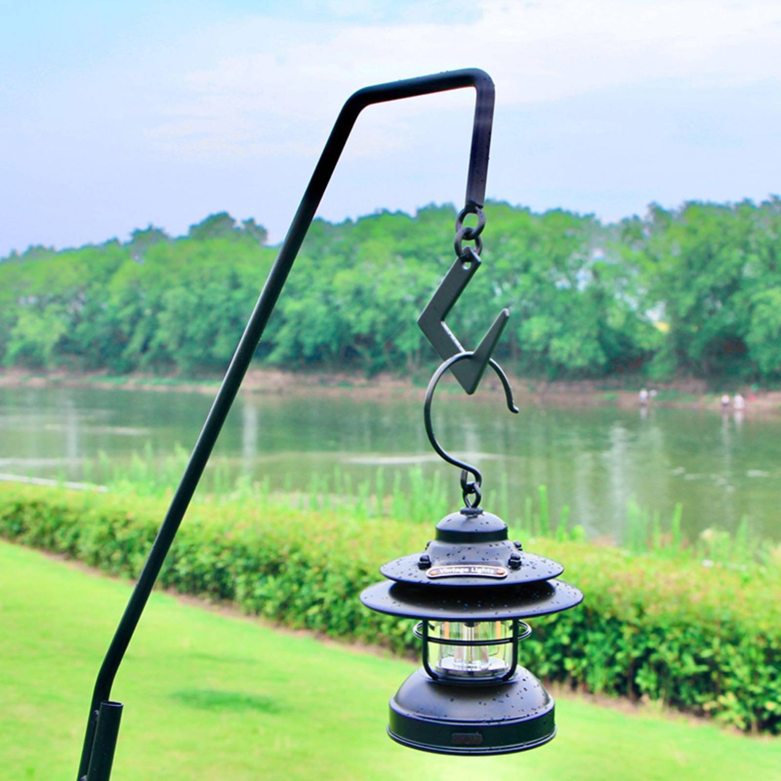 Camping-Laternenständer, abneh – Outdoor Lighting Pole Bewertung und Preis