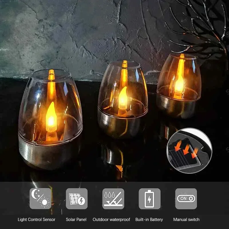 LED Solar Kerzen Licht Flammen – Outdoor Lighting Led Fixtures Bewertung und Preis