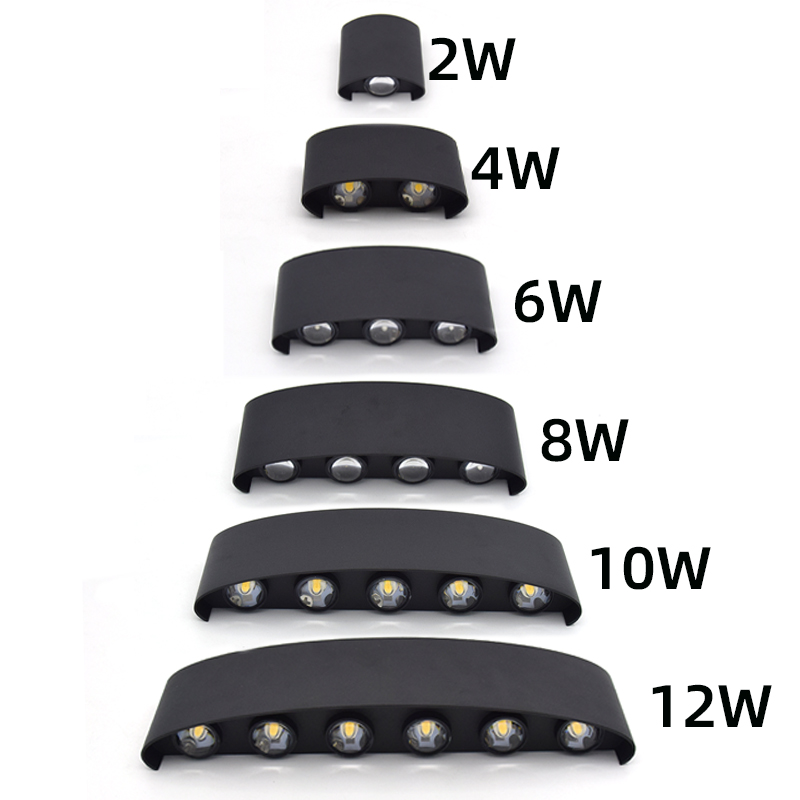2W 4W 6W 8W 10W 12W LED-Wandle – Outdoor Lighting Wall Mount Bewertung und Preis