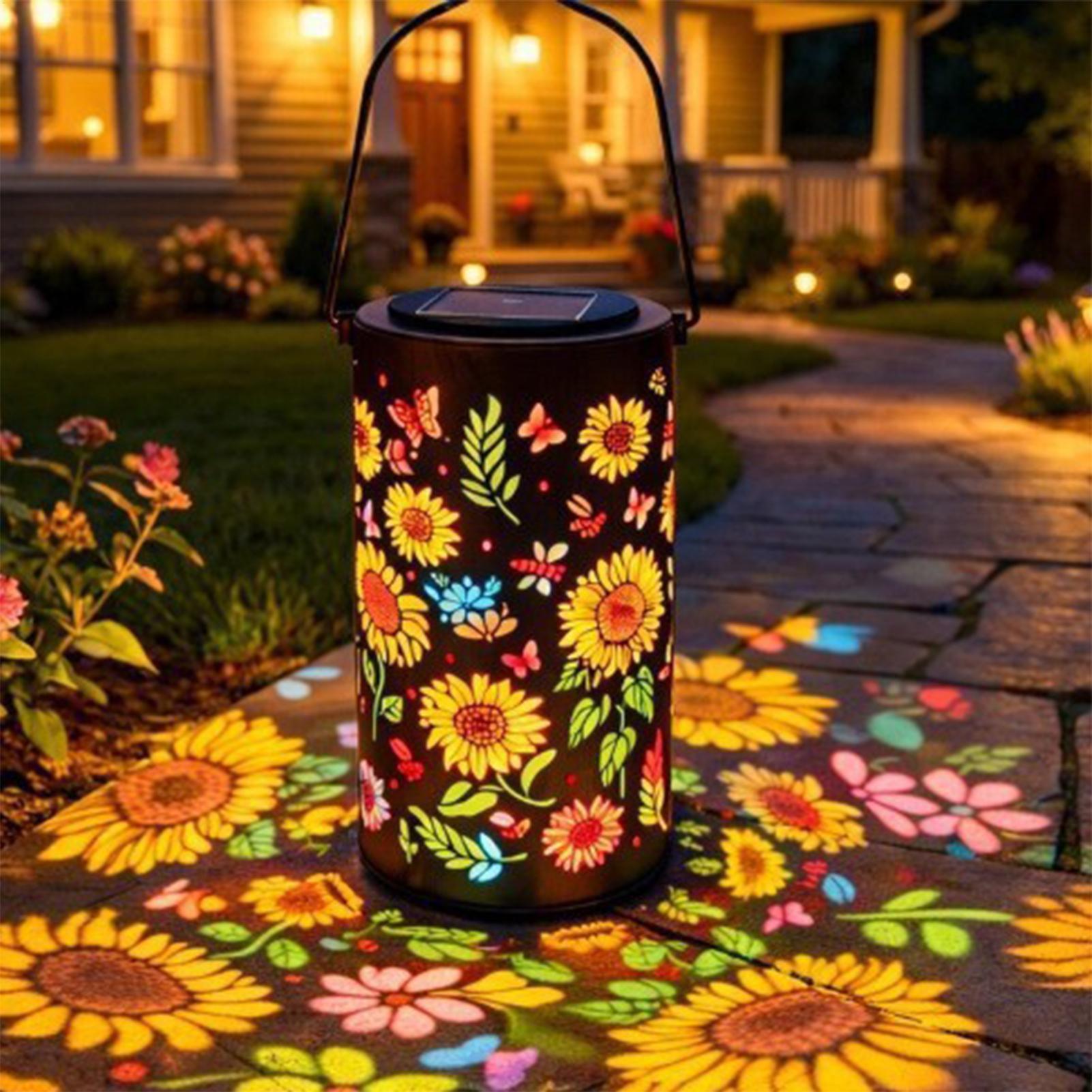 Sonnenblumen-Solarlaterne, wet – Outdoor Lighting Tree Bewertung und Preis