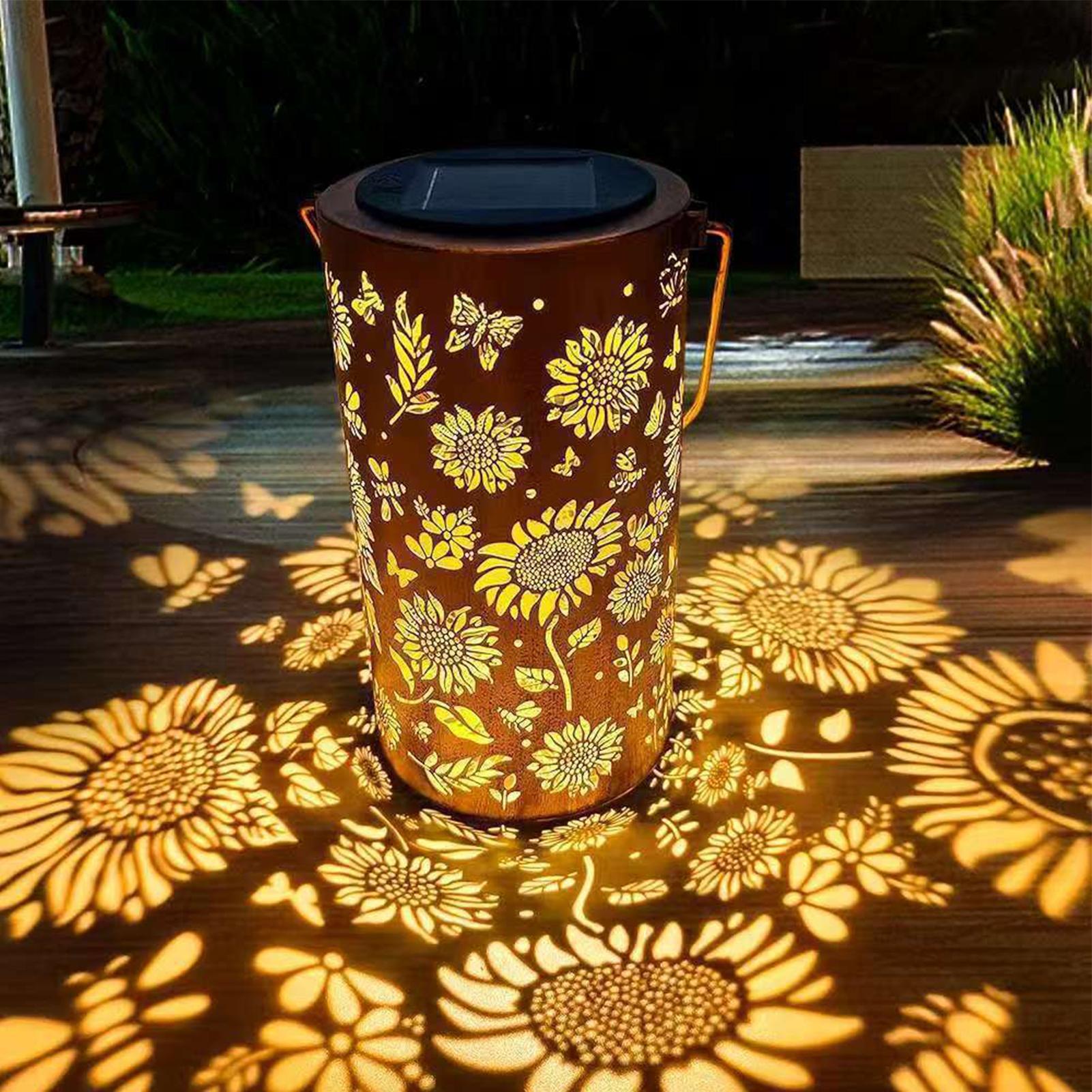 Sonnenblumen-Solarlaterne, wet – Outdoor Lighting Tree Bewertung und Preis