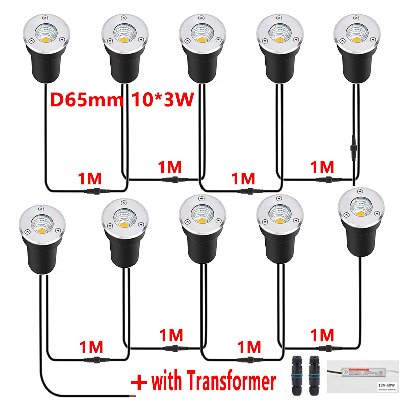 12V LED Bodeneinbauleuchte IP6 – Outdoor Lighting Underground Wiring Bewertung und Preis
