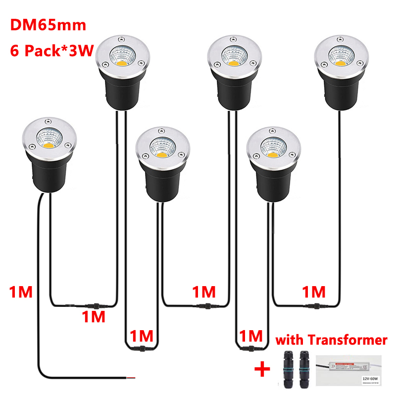 12V LED Bodeneinbauleuchte IP6 – Outdoor Lighting Underground Wiring Bewertung und Preis