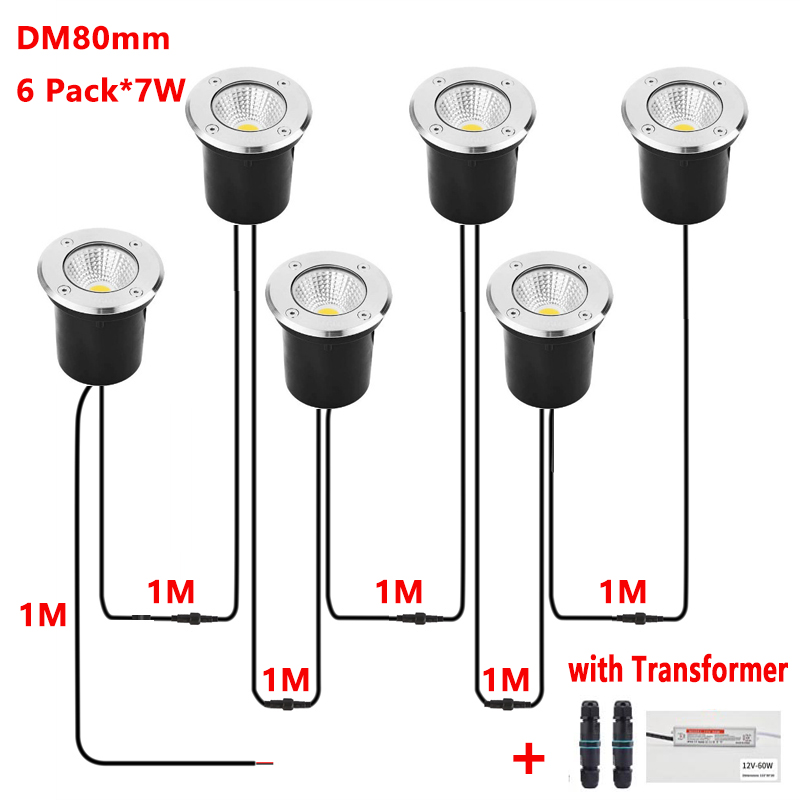 12V LED Bodeneinbauleuchte IP6 – Outdoor Lighting Underground Wiring Bewertung und Preis