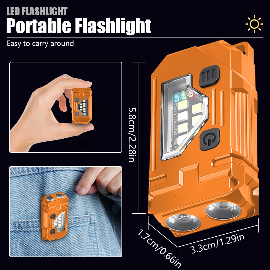 Mini-Schlüsselanhänger, EDC-Ta – Outdoor Lighting Panel Bewertung und Preis