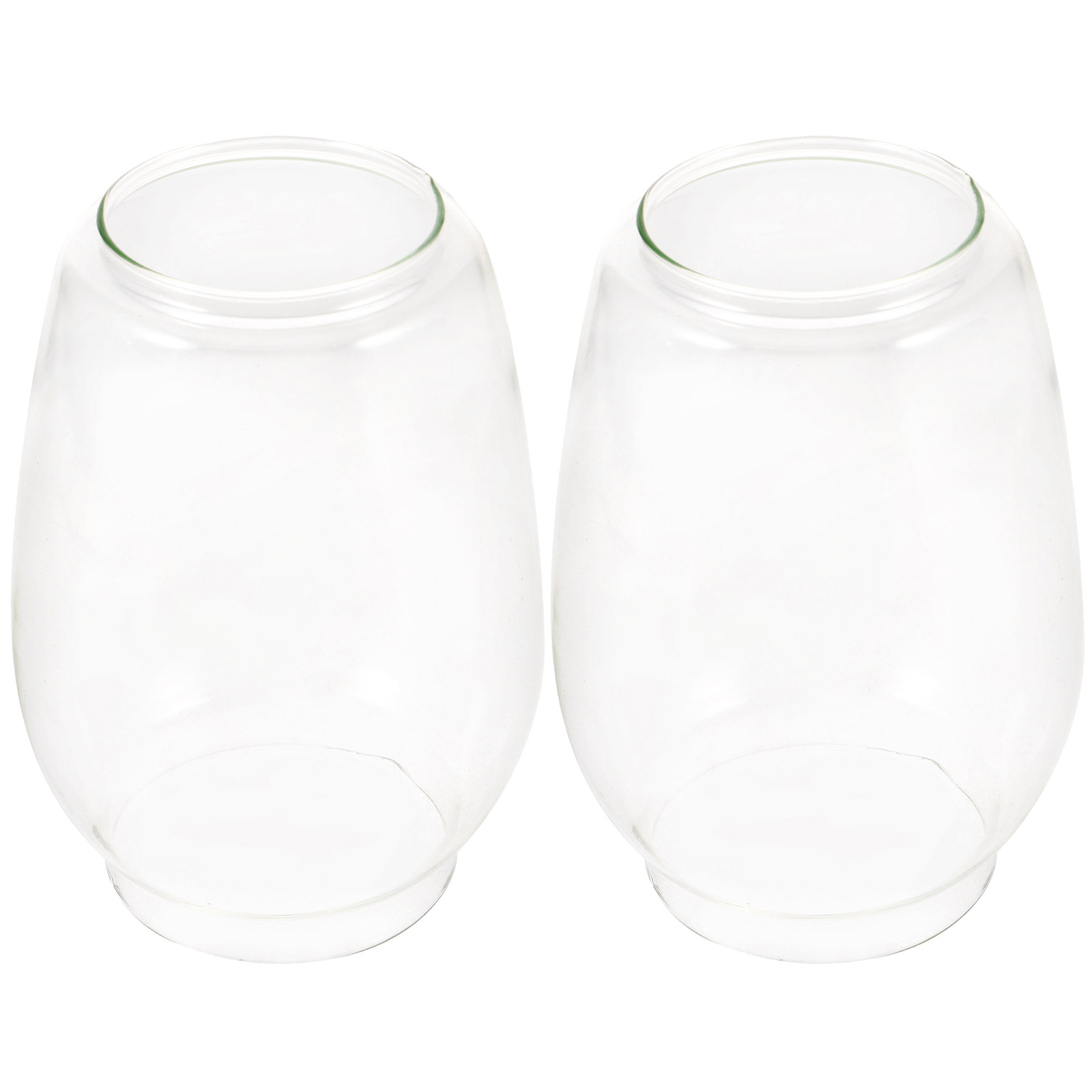 2 Stück Öllampenschirm aus Gla – Outdoor Lighting Glass Replacement Bewertung und Preis