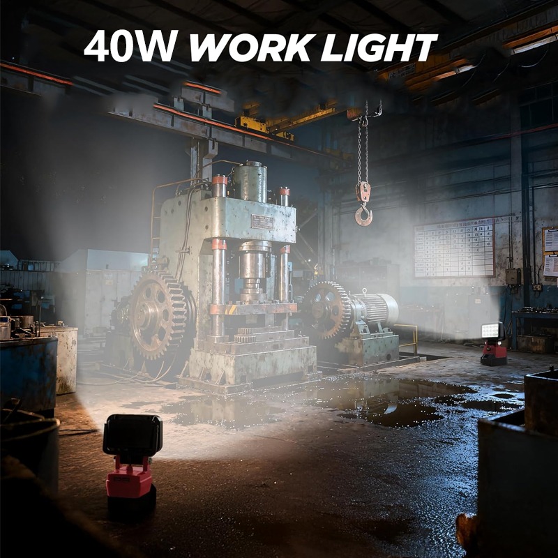 6000 Lumen LED-Arbeitsleuchte  – Outdoor Lighting Milwaukee Bewertung und Preis