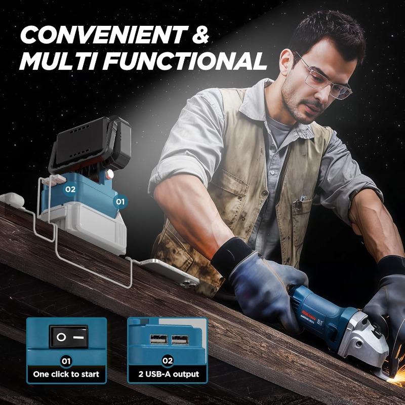 6000 Lumen LED-Arbeitsleuchte  – Outdoor Lighting Milwaukee Bewertung und Preis