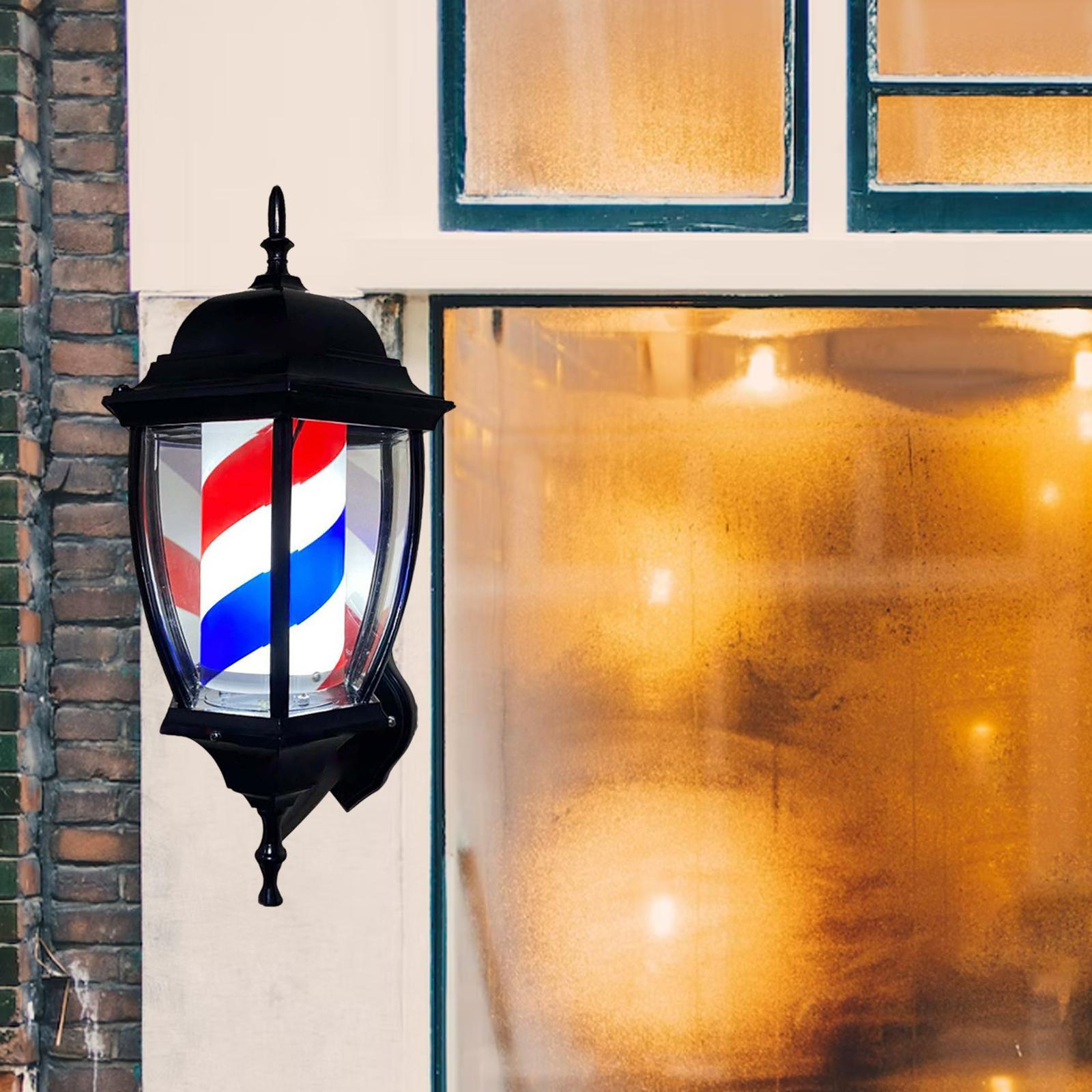 Barber Pole Light Rotierende B – Outdoor Lighting Wall Mount Bewertung und Preis