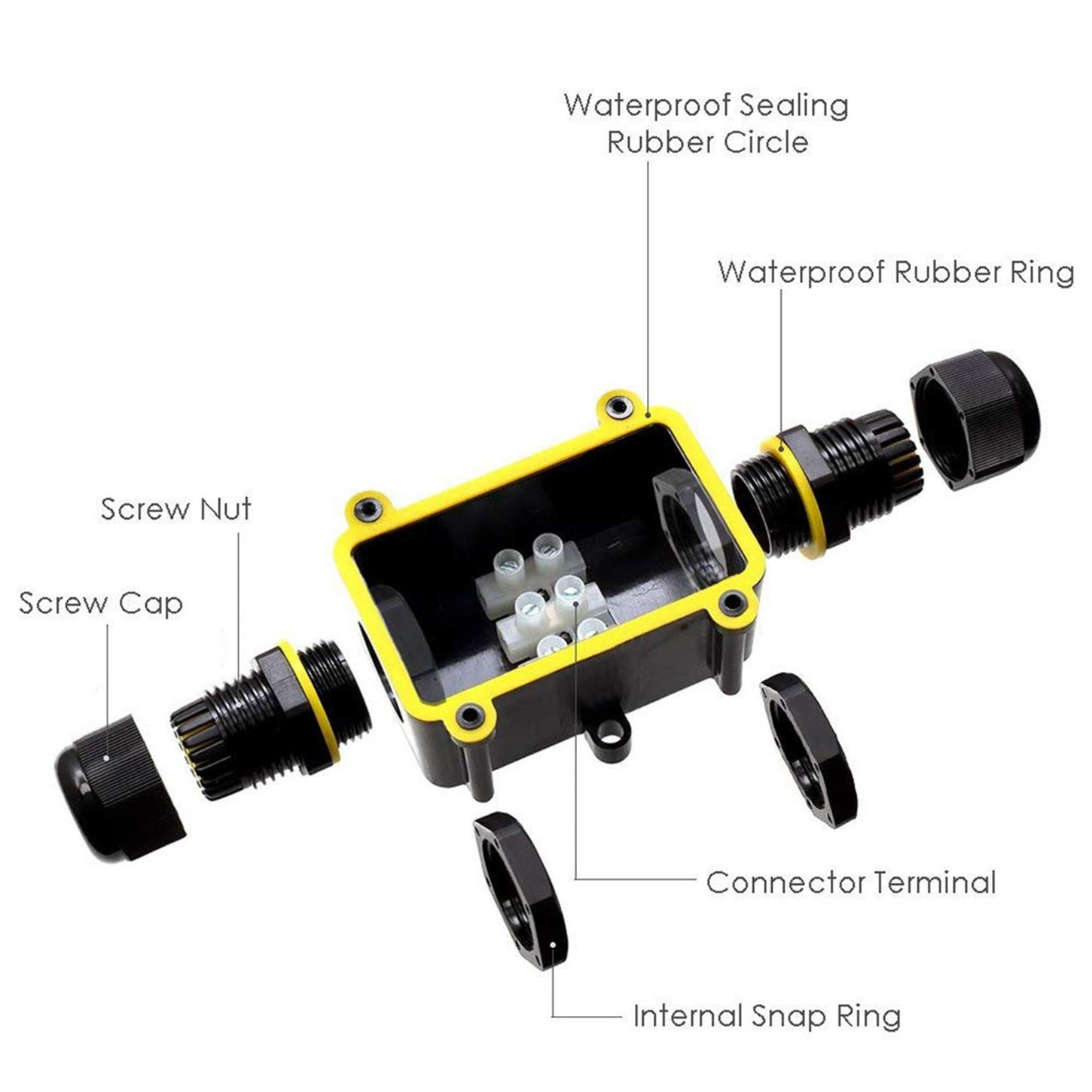 2-Wege-Anschlussdose für den A – Outdoor Lighting Connectors Bewertung und Preis
