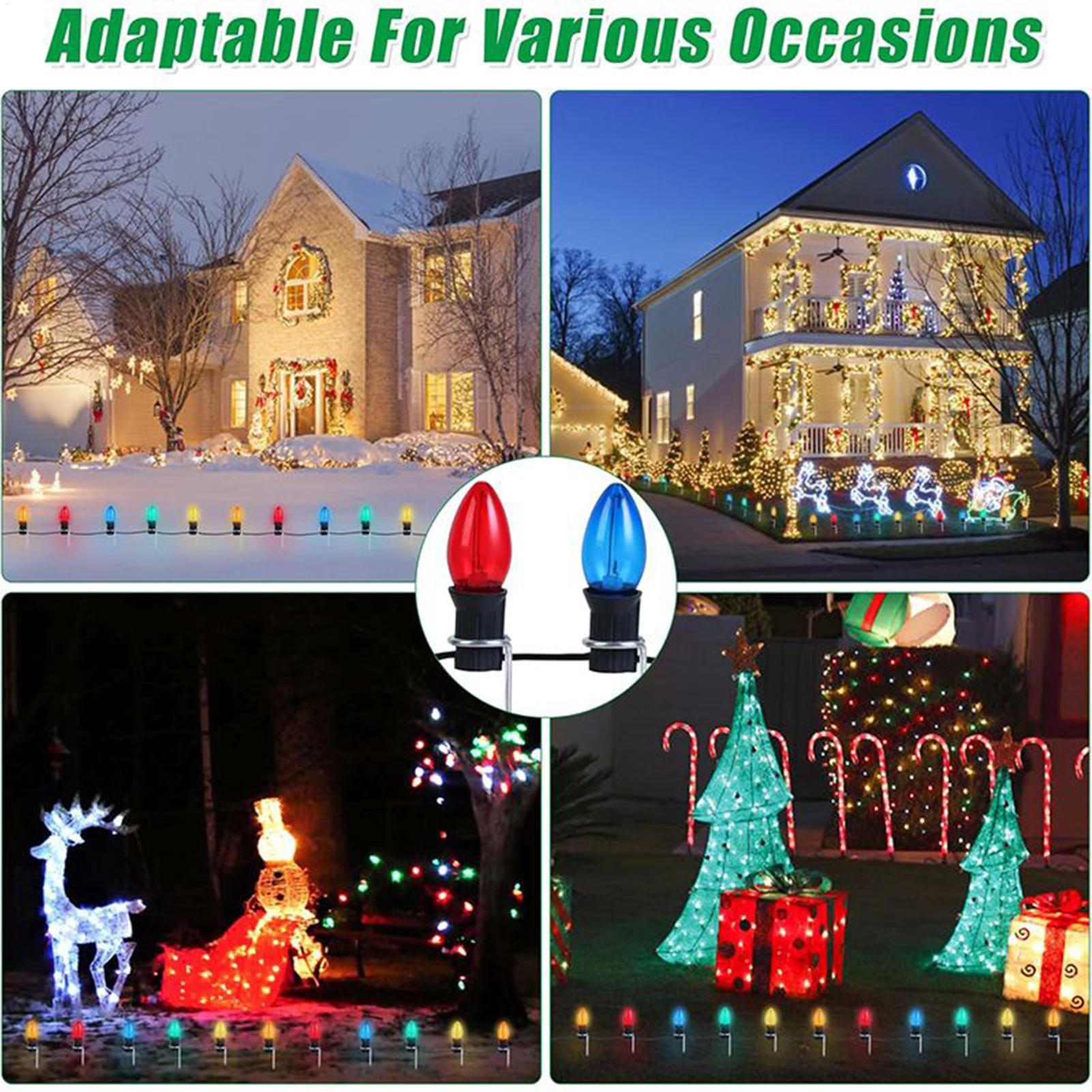 Weihnachtslichtpfähle für Hof, – Outdoor Lighting For Christmas Bewertung und Preis