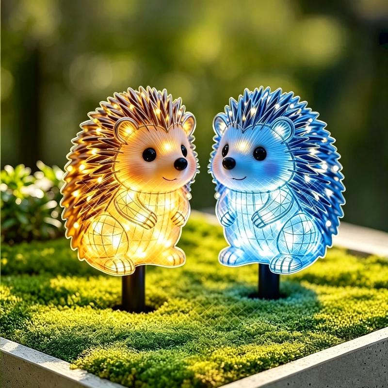2D wasserdichte, solarbetriebe – Outdoor Lighting Yard Stakes Bewertung und Preis