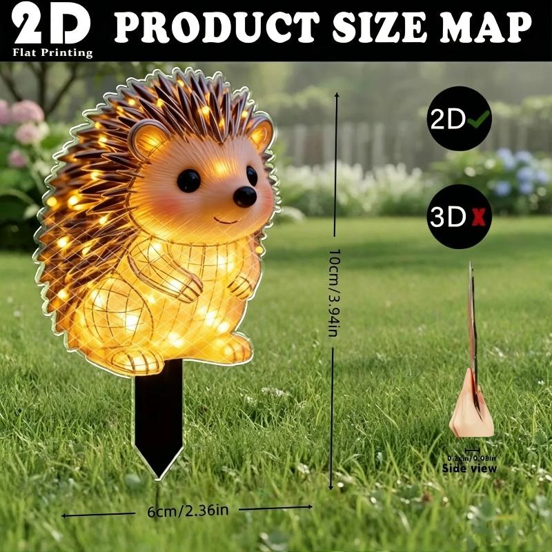 2D wasserdichte, solarbetriebe – Outdoor Lighting Yard Stakes Bewertung und Preis