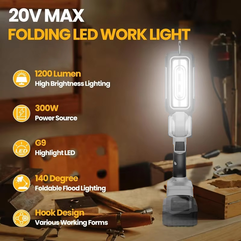 1200lm Kabellose LED-Arbeitsle – Outdoor Lighting Milwaukee Bewertung und Preis