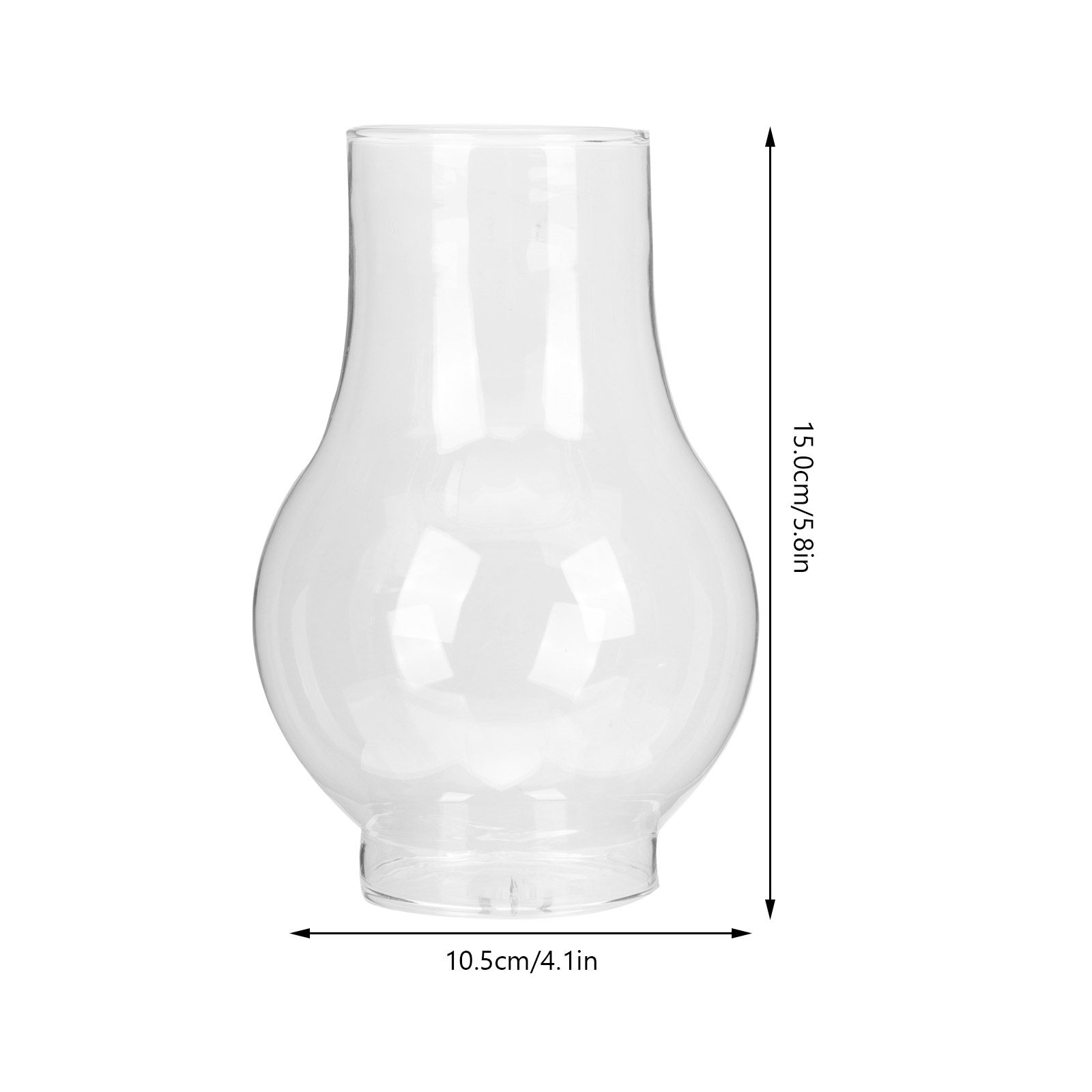 Glas-Öllampenschirm Transparen – Outdoor Lighting Glass Replacement Bewertung und Preis