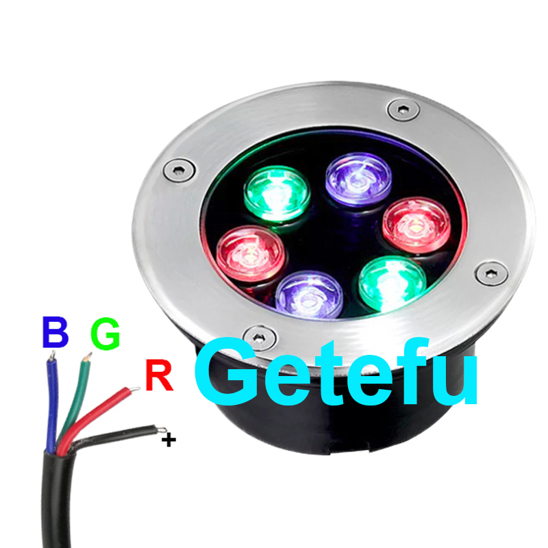4-draht RGB LED U-licht 9W18W  – Outdoor Lighting Underground Wiring Bewertung und Preis