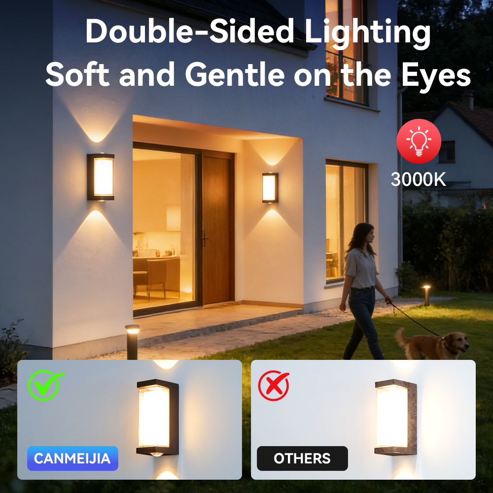 LED-Wandleuchte, wasserdicht,  – Outdoor Lighting Glass Replacement Bewertung und Preis