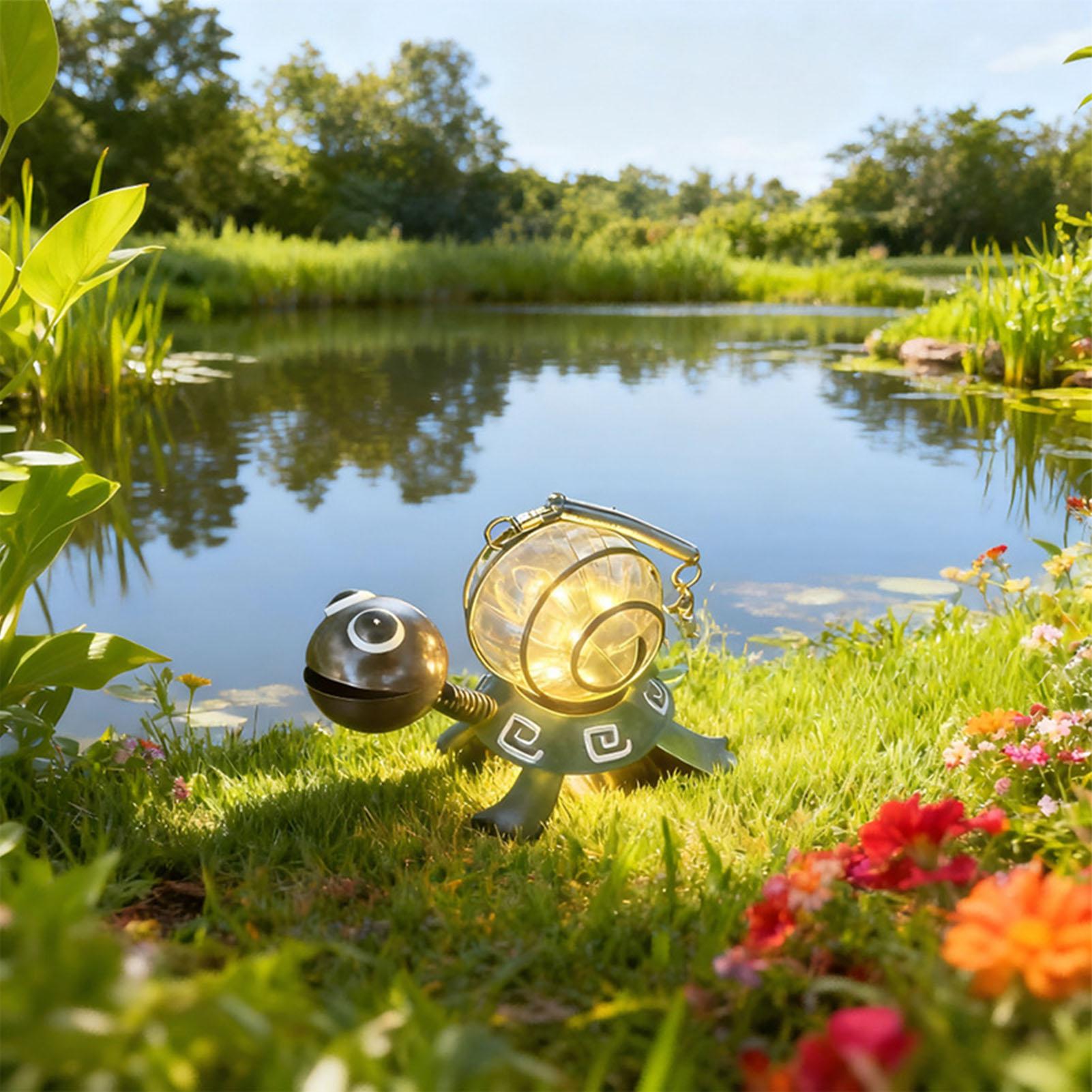 Schildkröten-Solarleuchten für – Outdoor Lighting Yard Decoration Bewertung und Preis
