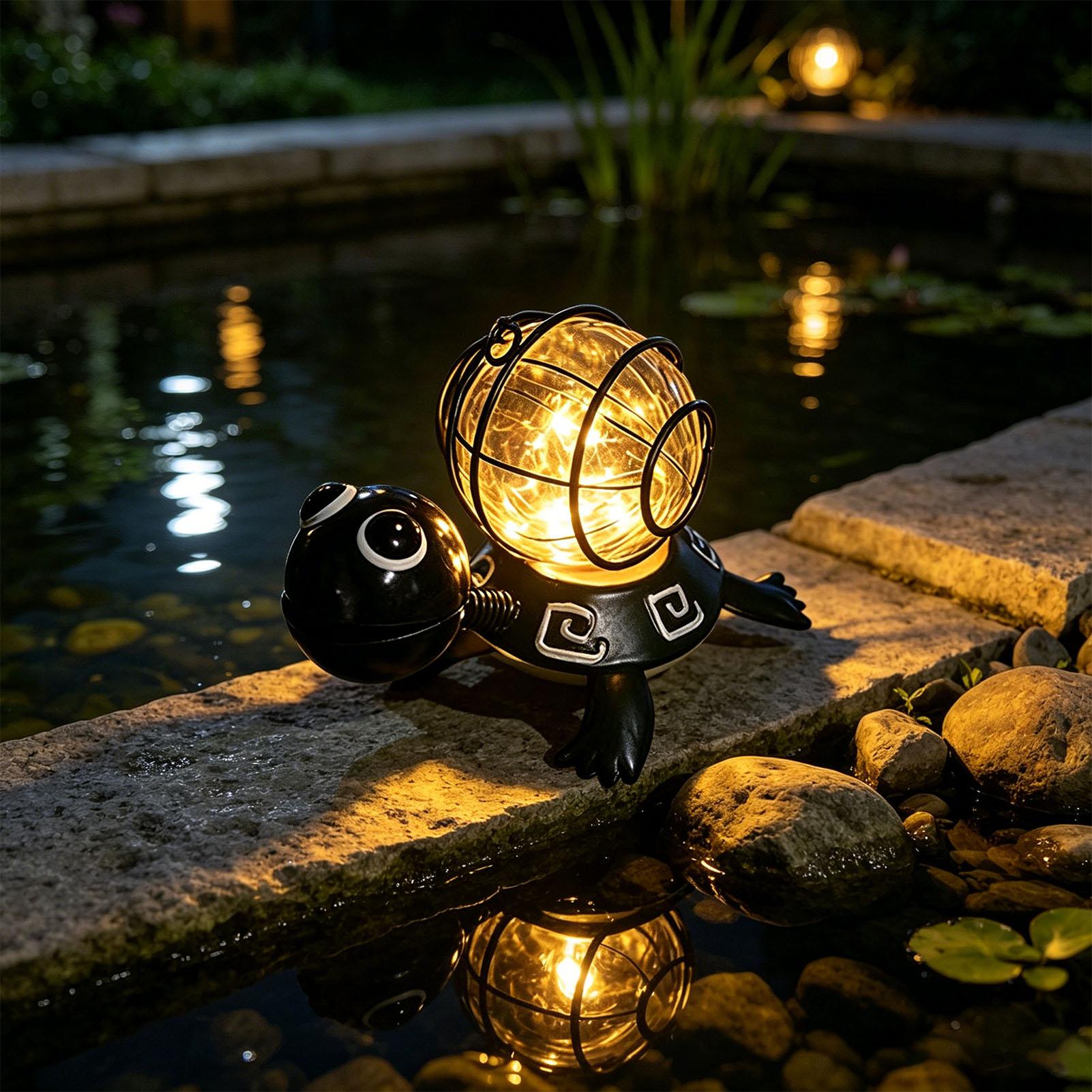 Schildkröten-Solarleuchten für – Outdoor Lighting Yard Decoration Bewertung und Preis