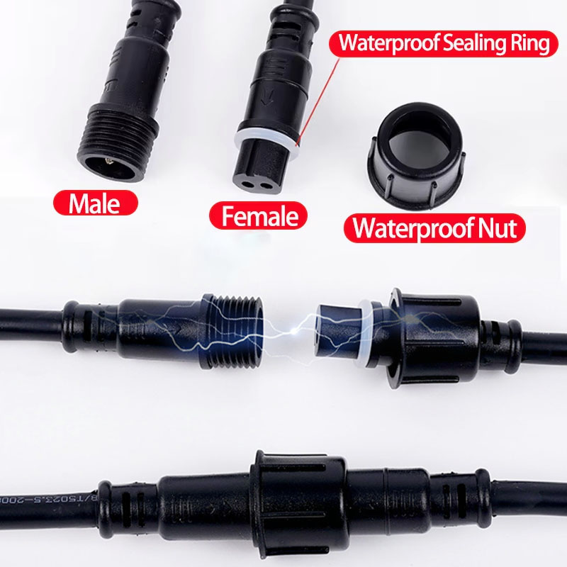Wasserdichtes Kabelverbinder-S – Outdoor Lighting Connectors Bewertung und Preis