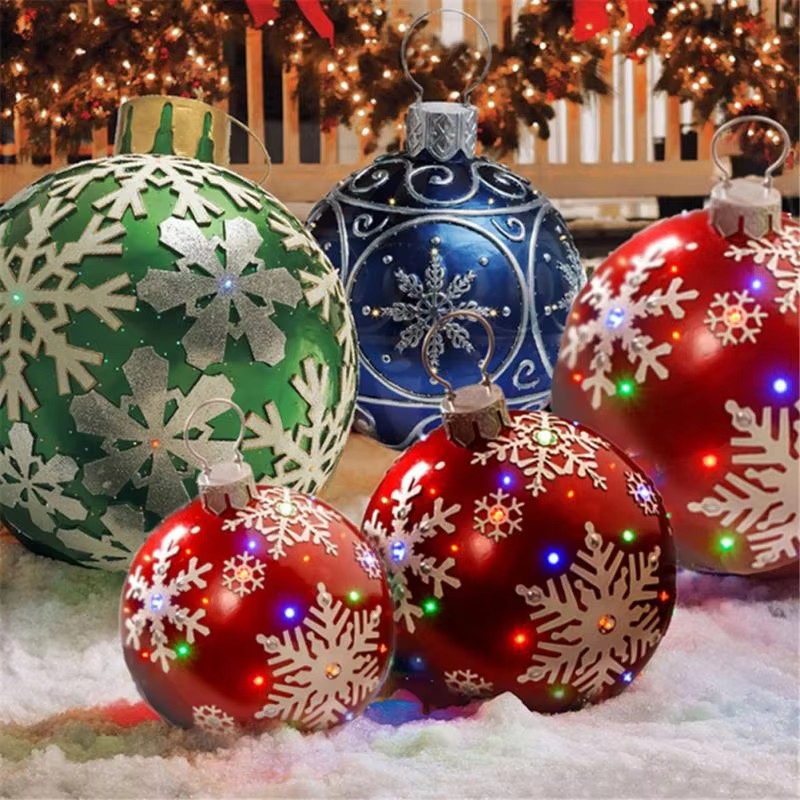 60cm Aufblasbare Weihnachtskug – Outdoor Lighting Tree Bewertung und Preis