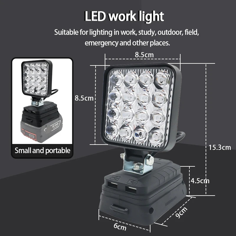 Led-Licht Für Dewalt Für Milwa – Outdoor Lighting Milwaukee Bewertung und Preis