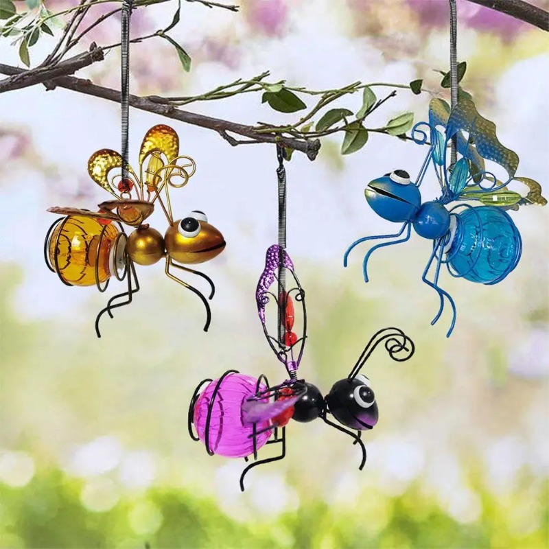 Solarbetriebene Insektenstatue – Outdoor Lighting Tree Bewertung und Preis