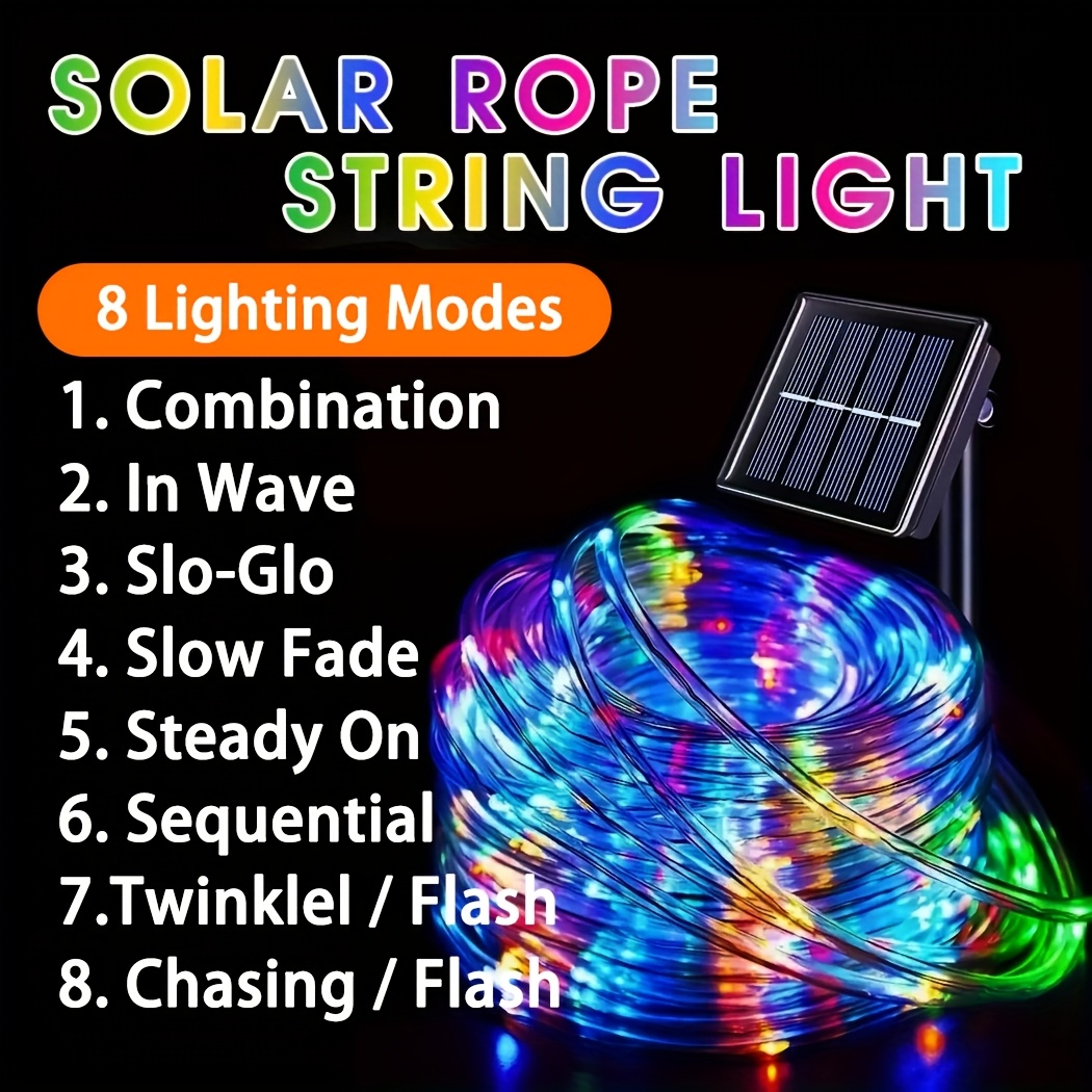 Outdoor Solar-LED-Lichterkette – Outdoor Lighting Led Fixtures Bewertung und Preis