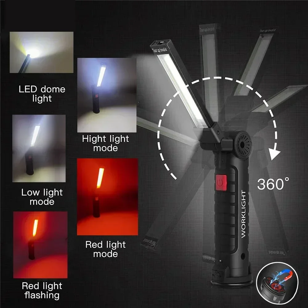 LED COB Taschenlampe USB wiede – Outdoor Lighting Panel Bewertung und Preis