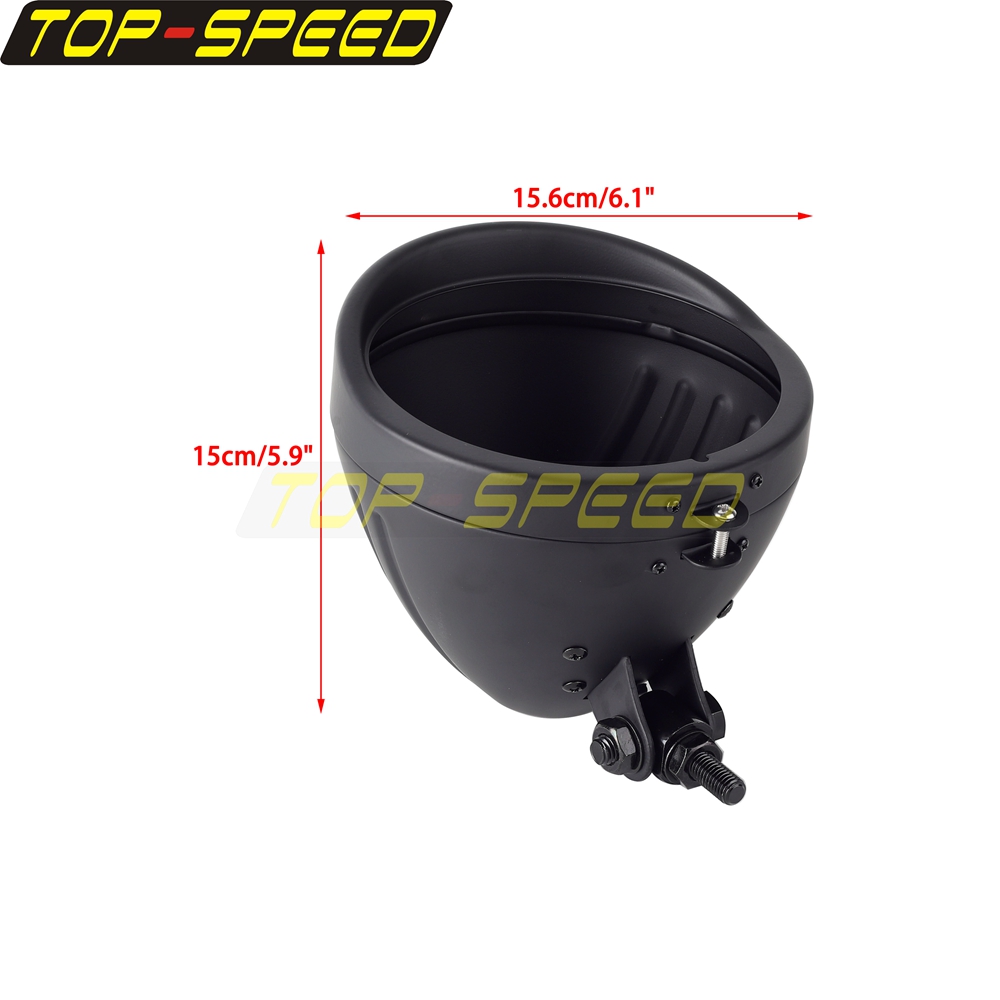 Schwarz/Chrom Motorrad Scheinw – Outdoor Lighting Milwaukee Bewertung und Preis
