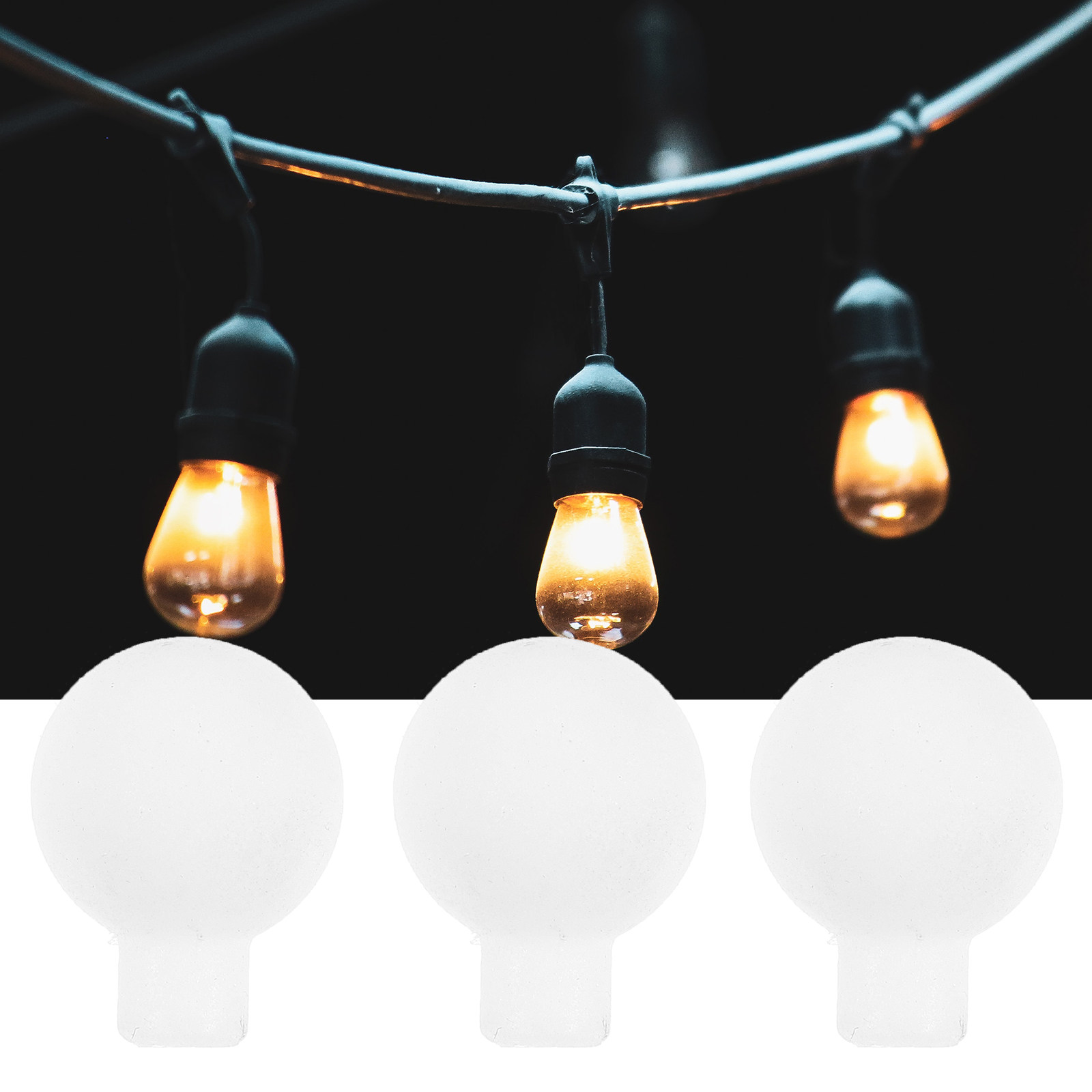 100 Stück leere Glühbirnen im  – Outdoor Lighting Glass Replacement Bewertung und Preis