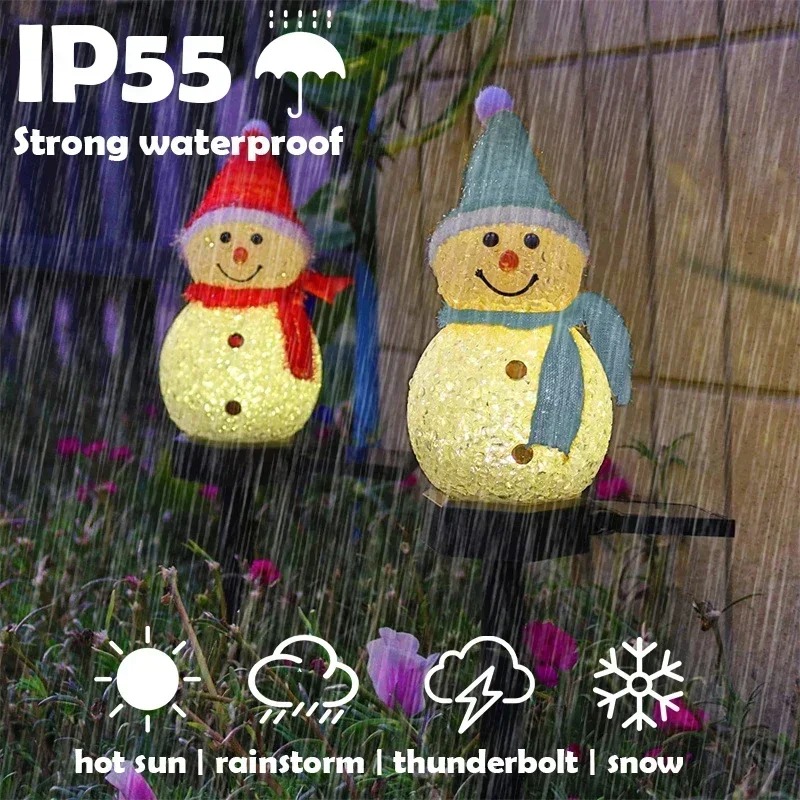 Weihnachts-Schneemann Solar-Ga – Outdoor Lighting For Christmas Bewertung und Preis